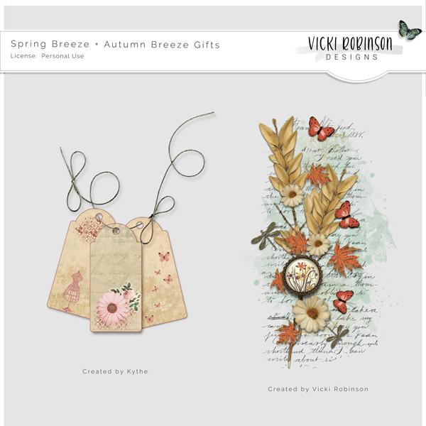 Spring Breeze and Autumn Breeze Gifts by Vicki Robinson