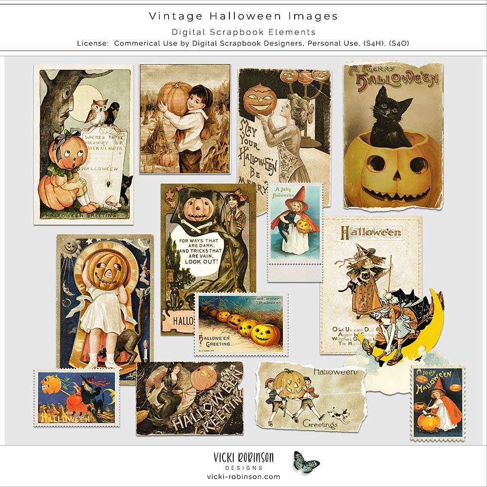 Vintage Halloween Images