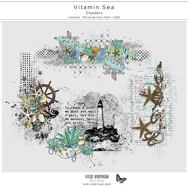 Vitamin Sea Clusters