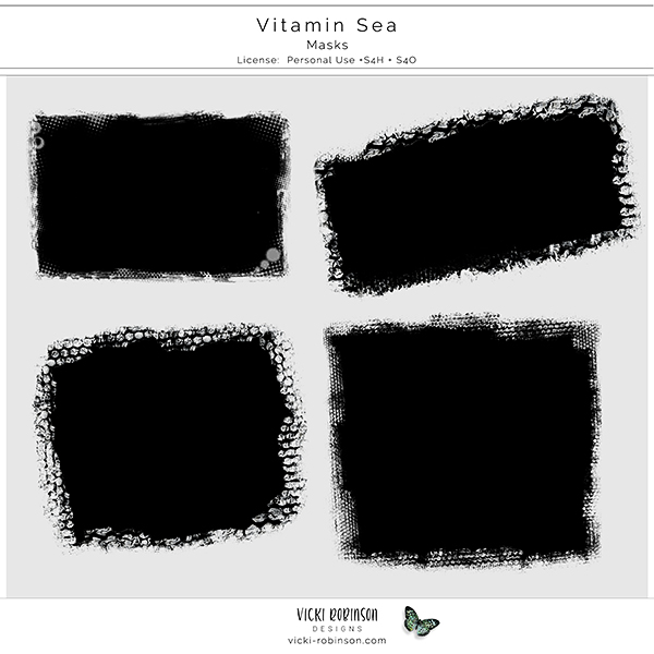 Vitamin Sea Masks