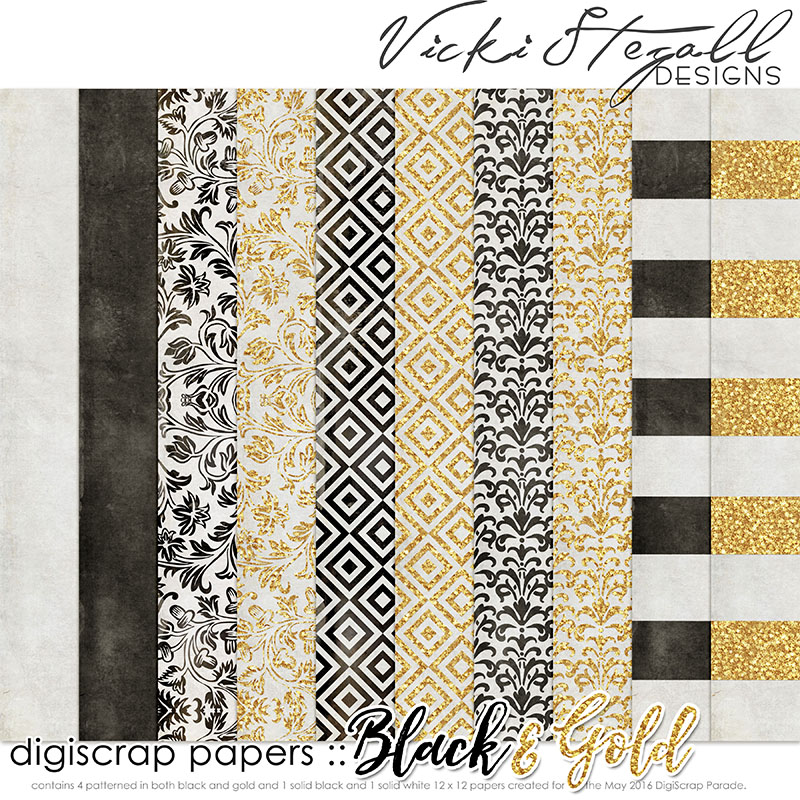 Black and Gold Papers