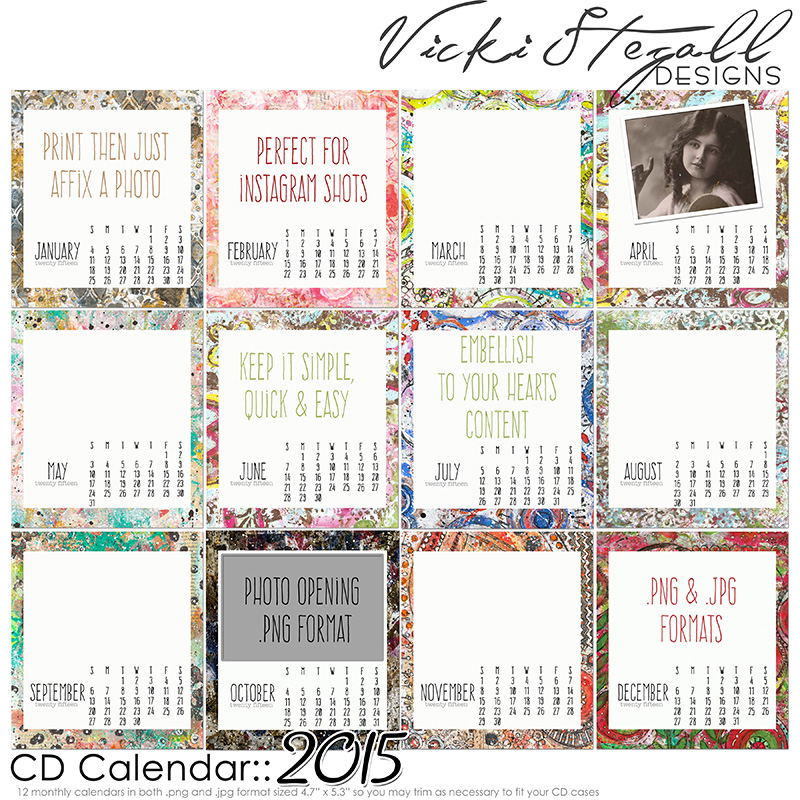 2015 CD Calendar