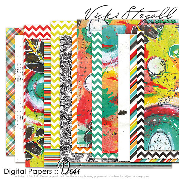 Desi Papers by Vicki Stegall