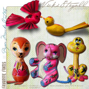 Favorite Finds {Paper Mache Cuties}