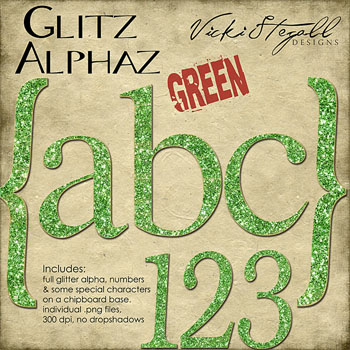 Glitz Alphaz {Green}