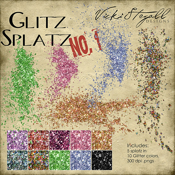 Glitz Splatz No. 1
