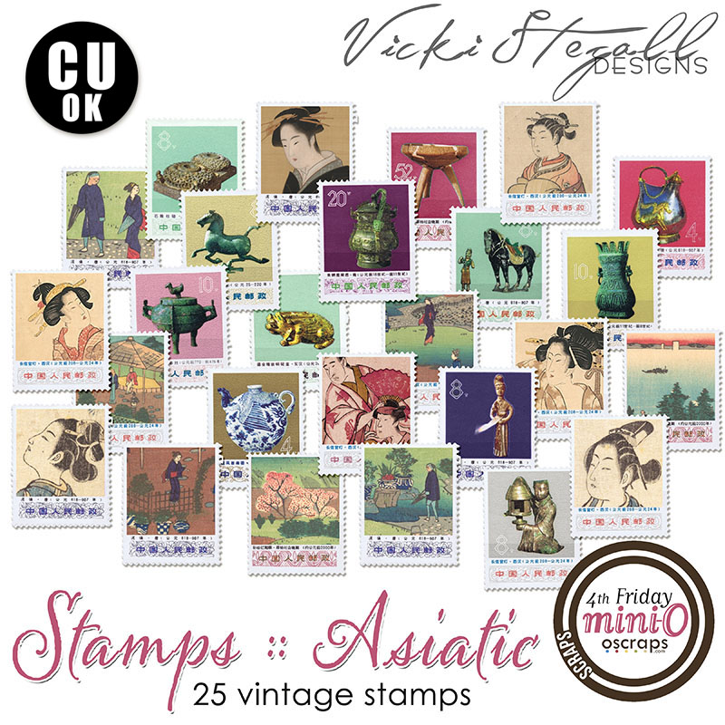 Stamps - Asiatic