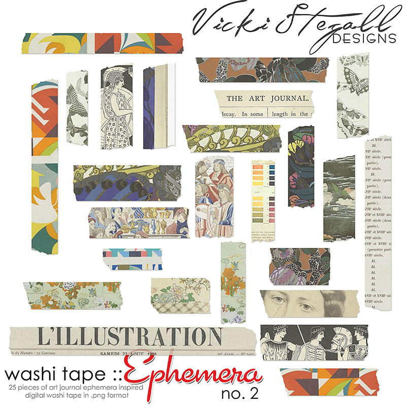 Washi Tape {Ephemera} no 2