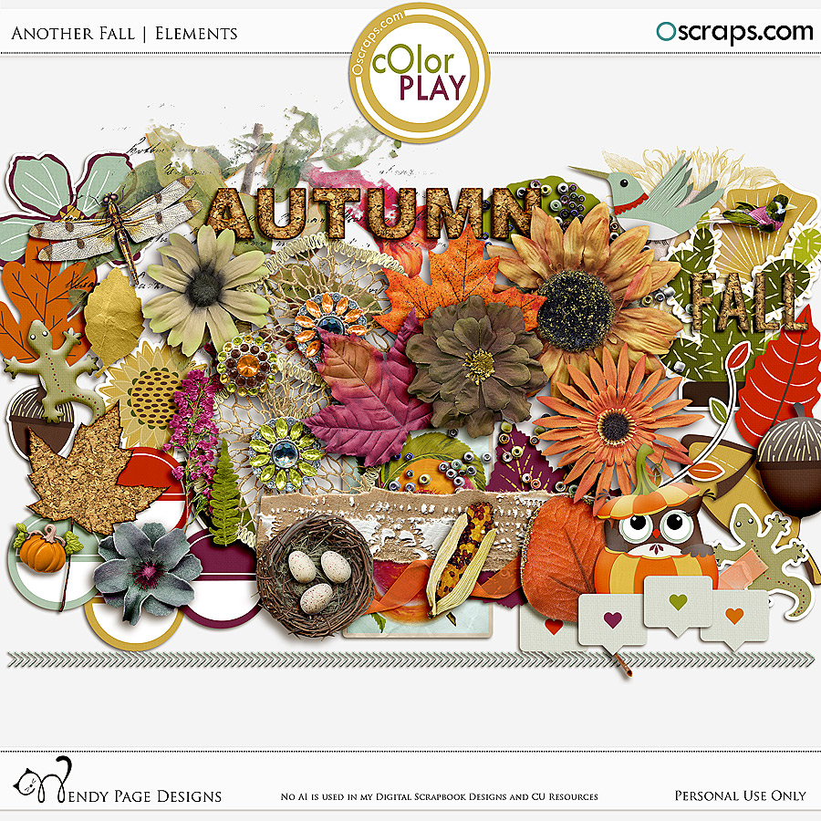 Another Fall Elements by Wendy Page Designs  