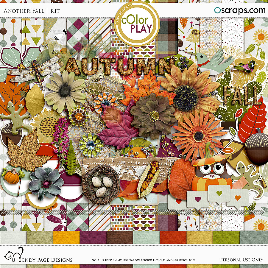 Another Fall Kit by Wendy Page Designs  