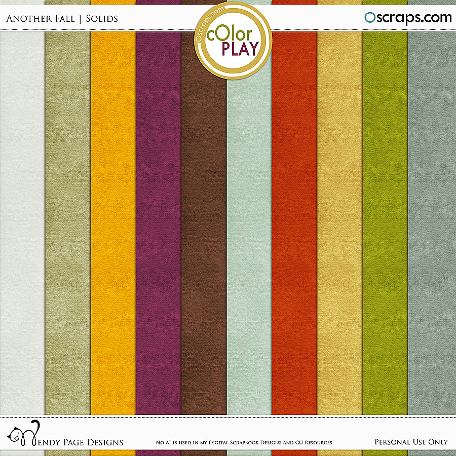 Another Fall Solids by Wendy Page Designs  