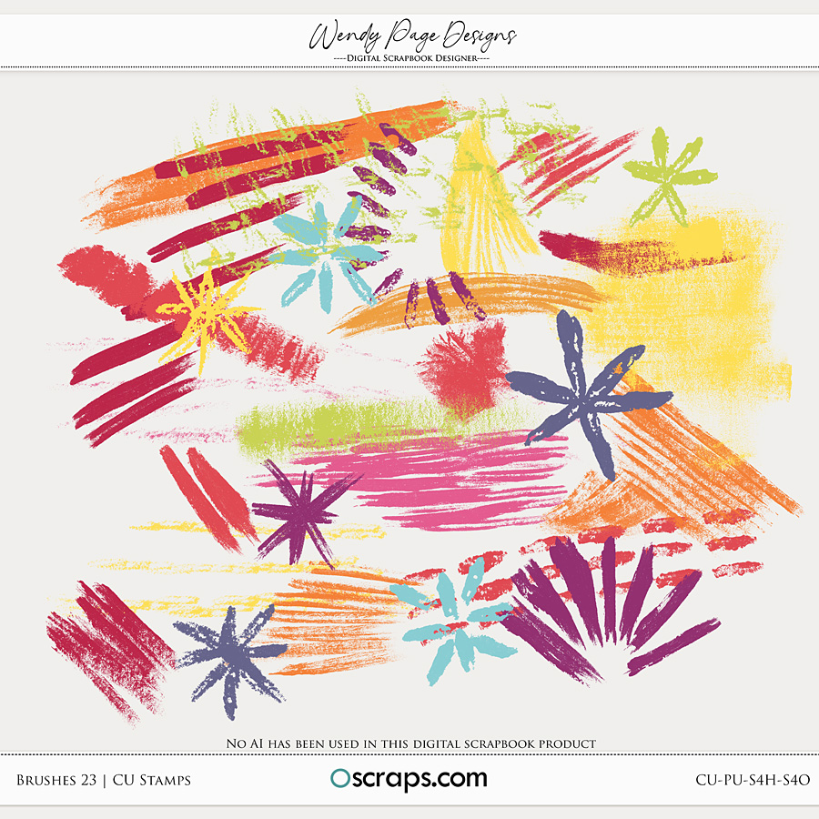 Brushes 23 (CU) by Wendy Page Designs   