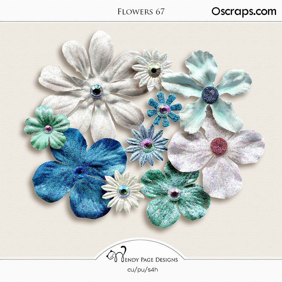 Flowers 67 (CU) by Wendy Page Designs