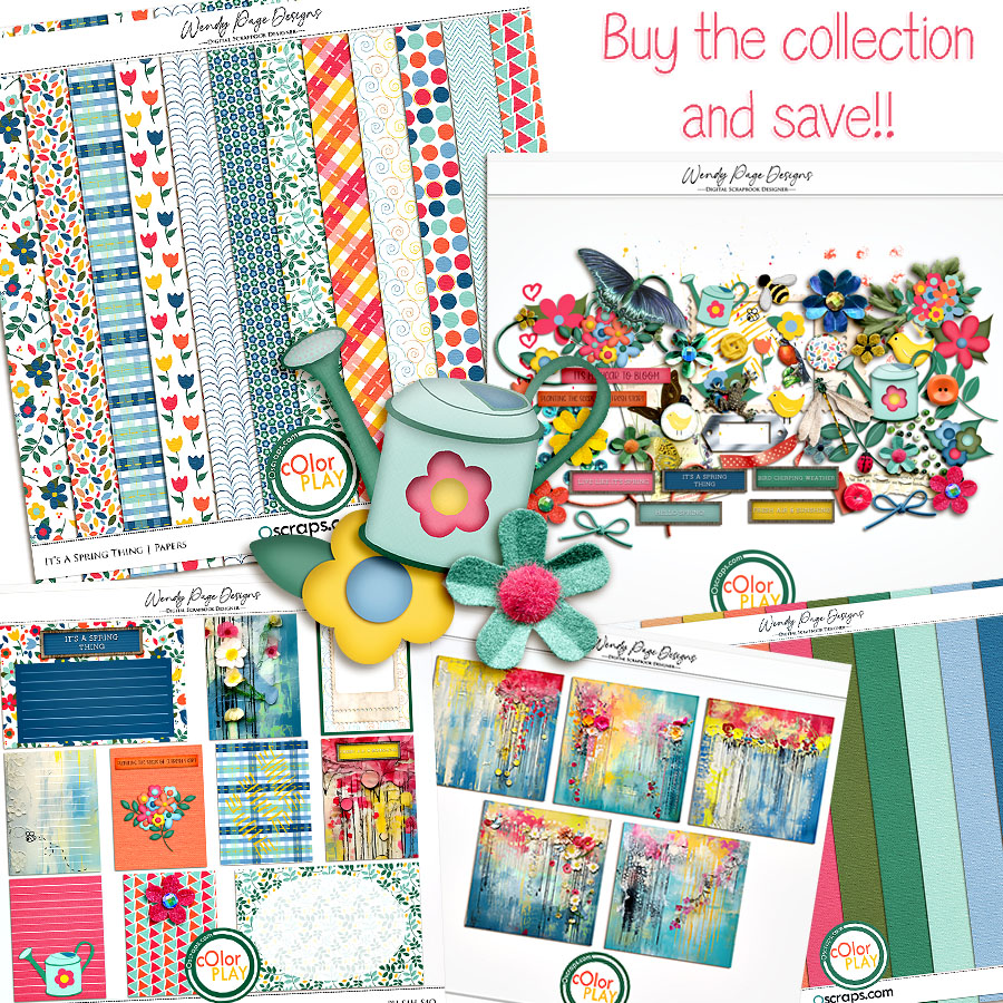 It's a Spring Thing Collection by Wendy Page Designs     