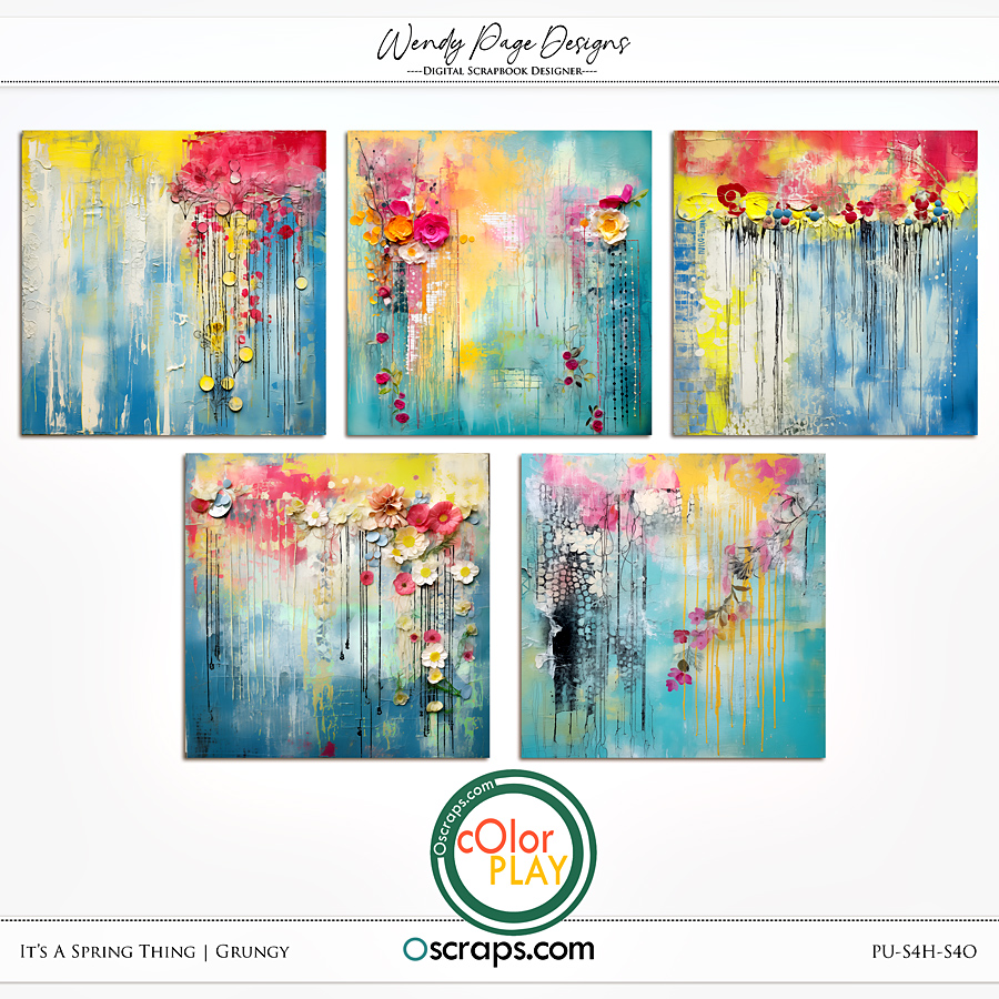 It's a Spring Thing Grungy by Wendy Page Designs    