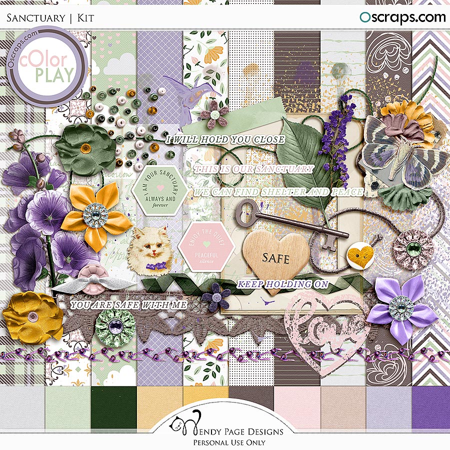 Sanctuary Kit by Wendy Page Designs