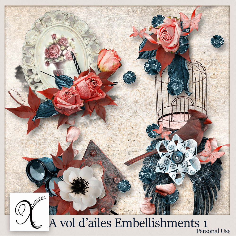 A Vol d'Ailes Embellishments