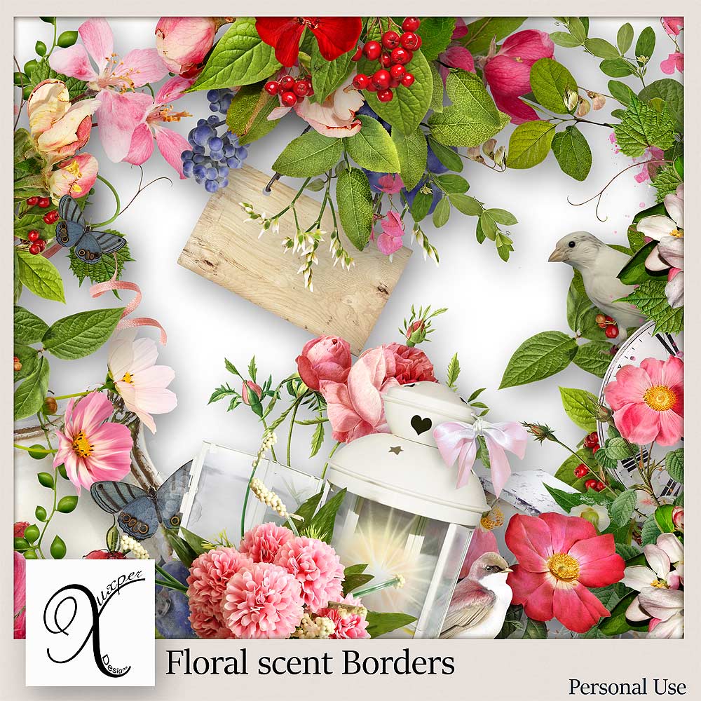 Floral Scent Borders