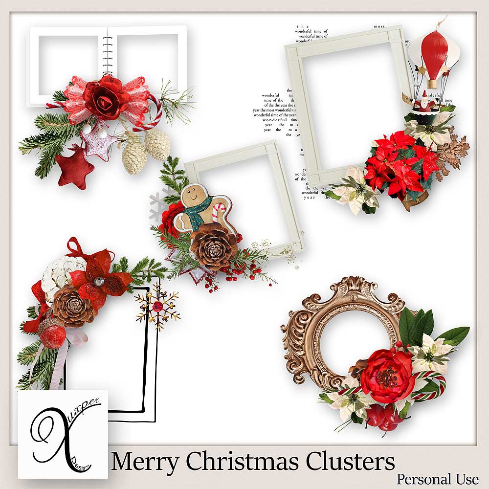 Merry Christmas Clusters