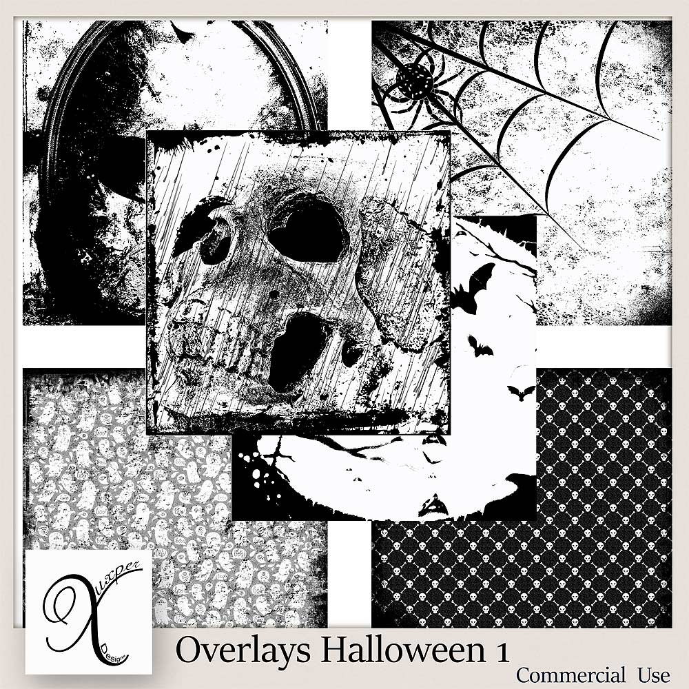 Halloween Overlays Vol 1 CU Overlays