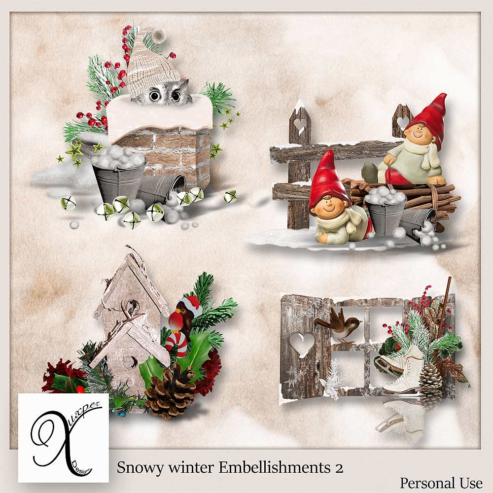 Snowy Winter Embellishments-2