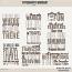 Typography Wordart Travel