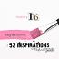 52 Inspirations 2016 SUBSCRIPTION