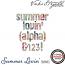 Summer Lovin Digital Scrapbooking Alphas by Vicki Stegall