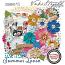 Summer Lovin Scrapbook Elements no 2 by Vicki Stegall