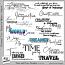 Time and Place Wordart and Brushes
