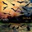 Birds Silhouette 2 by MagicalReality Designs