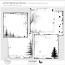 Artful Memories Winter Transparent Page Overlays