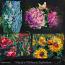 Maxis Flower Splatter Digital Art Mini Kit