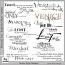 Venice Style Digital Art Wordart and Brushes
