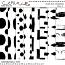 Handcut Stencil Transparencies Vol 1 (CU) by Mixed Media by Erin