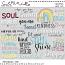 Uplifted {Word Art} by Mixed Media by Erin