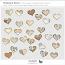 Chipboard Hearts