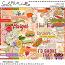 Lets Eat: American Food {Mini Kit} by Mixed Media by Erin