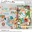 Color Me Happy {Kit Elements} by Mixed Media by Erin
