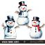 CU Watercolor Snowmans