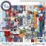 Bayside {Page Kit} by Mixed Media by Erin