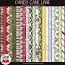 Candy Cane Lane Patterned Papers by ADB Designs