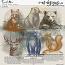 Trail Mix Retro Animal Stamps by et designs