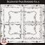 Heritage Resource Decorative Page Borders Vol 05 by ADB Designs CU/PU