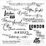 London Flair Wordart and Brushes