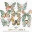 CU Butterflies No 3 Weathered Shimmer Butterflies CU Butterflies No 3 Weathered Shimmer Butterflies