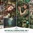 Mythical Characters No 7 The Green Man And The May Queen