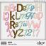Roses Alphabet Sets by Aimee Harrison