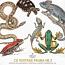 CU Vintage Fauna No 2 Reptiles And Amphibians