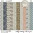 One Moment Patterned Papers by Mystery Scraps  